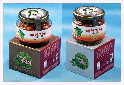 Green Plum Kimchi Made in Korea